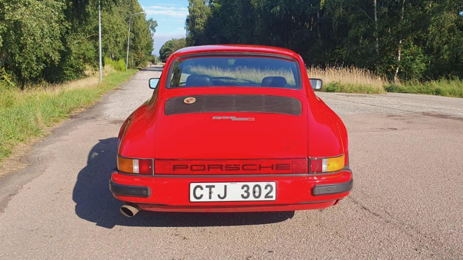 Porsche 911 SC hot bak